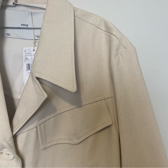 MANGO OVERSIZED JACKET - Picture 5 of 14